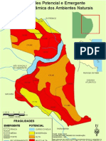 Mapa de Fragilidade - Municipio de Natal