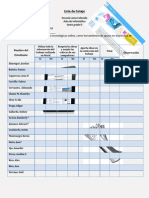 Lista de Cotejo