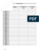 Regular and Irregular Verbs