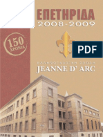 Ecole Jeanne D'Arc Souvenir 2008-2009 PDF