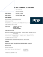 Ophthalmic Referral Guidelines PDF