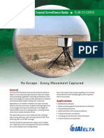 Persistent Ground & Coastal Surveillance Radar - ELM-2112(V5)