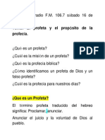 Predicacion Radio Profeta y Profecia (01)