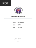 Download KONFLIK ORGANISASIpdf by Siti Cholisoh SN180784696 doc pdf