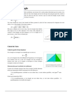 Aire D'un Triangle PDF