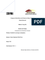 Composiscion de La Atmosfera Terrestre