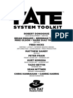 Fate System Toolkit Partial Art