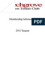 Member Info 2013