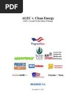 ALEC vs. Clean Energy