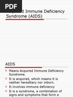 Download Acquired Immune Deficiency Syndrome AIDS by chance77 SN18080633 doc pdf