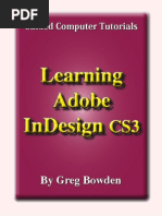 Download Learning Adobe InDesign CS3 by Guided Computer Tutorials SN18080888 doc pdf