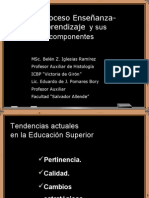 Diapositivas Proceso de Enseñanza Aprendizaje Internet