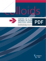 InfoColloids 1 - CONTROL DE LA HIPOTENSIÓN ARTERIAL EN CESÁREAS BAJO ANESTESIA SUBARACNOIDEA - Sep 07