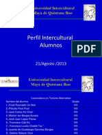 Perfil Intercultural 2013 21 de Agosto