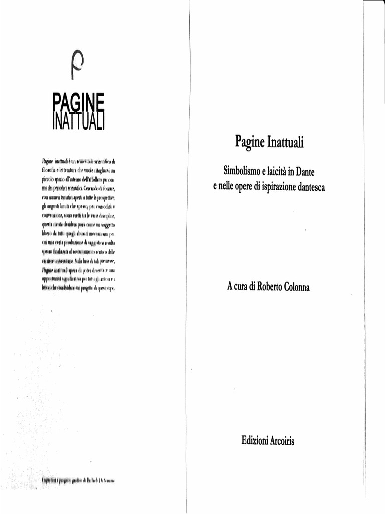 Giovanni Sgro', Segui Il Tuo Corso, e Lascia Dir Le Genti! . Karl Marx Lettore Della Comedìa
