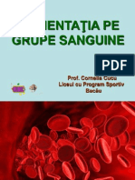 Alimentatia Pe Grupe Sanguine - Pps