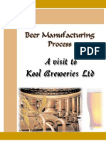 Beer Production Process Flowchart
