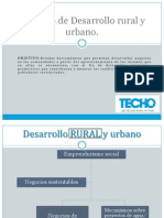 Proyecto de Desarrollo Rural y Urbano