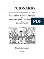 Diccionario - Minas (Garcia de Llanos)