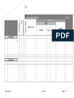 Risk Log Template for Business Risk Tracking