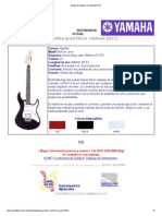 Guitarra Electrica Yamaha EG112