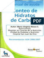 Manual de Ayuda Conteo de Hidratos de Carbono - Riesco, M. (1)