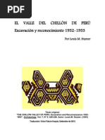 EL VALLE DEL CHILLÓN DE PERÚ Excavación y reconocimiento 1952-1953 / “THE CHILLÓN VALLEY OF PERU. Excavation and Reconnaissance 1952-1953”