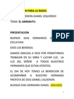 Dn y Diz - Predicacion Para La Radio Arrebato (Autoguardado) (01)