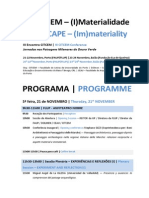 Programa Programme