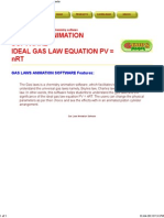 Gas Laws Animation Software - Ideal Gas Law Equation PV = nRT.pdf