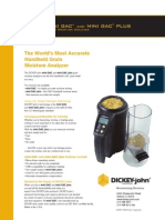 Mini Gac Mini Gac Plus: The World's Most Accurate Handheld Grain Moisture Analyzer