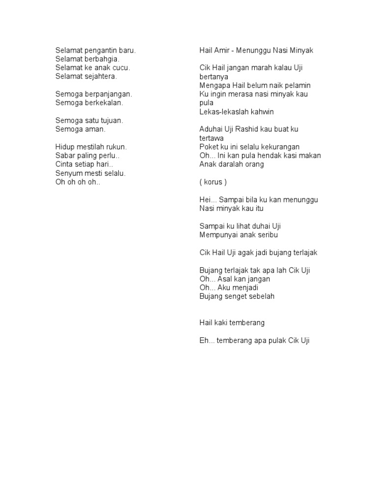 Lirik Pdf