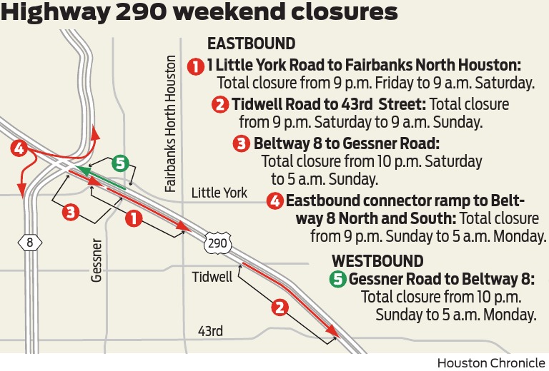 290WeekendClosures 1101 C PDF | PDF | Sports & Recreation | Travel