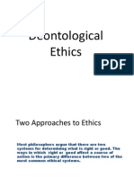 Kant Deontological Ethics