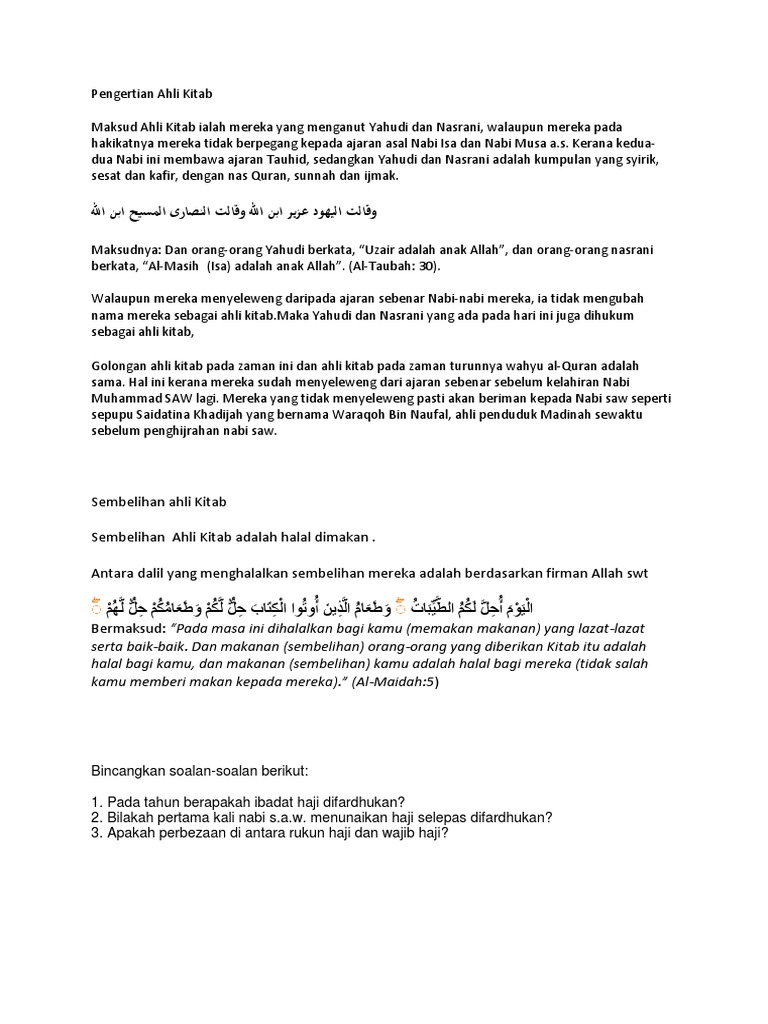 Ahlikitab Pdf