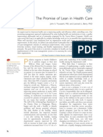 1.the Promise of Lean in Healthcare Article PDF