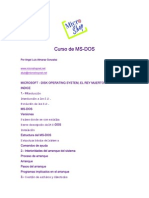 Manual MS-DOS Avanzado [40 paginas - en español]