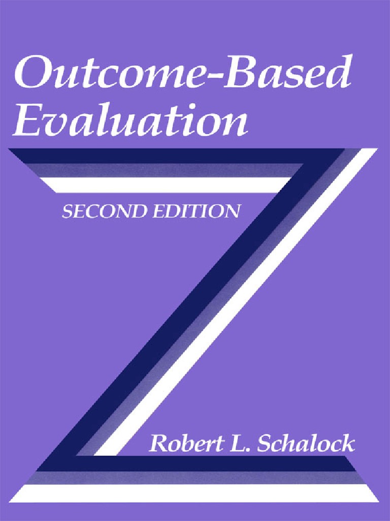 Outcome Based Evaluation Second Edition PDF | PDF | Program Evaluation ...