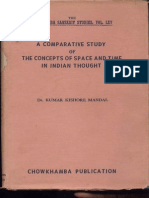 A Comparitive Study of The Concepts of Space and Time in Indian Thoughts - Kishor Kumar Mandal