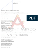 SPM Chemistry 2012 PDF