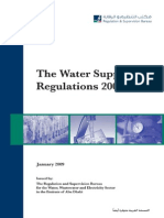 Abu Dhabi UAE RSB WaterSupplyRegs2009 PDF