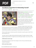Download The Ultimate Cheat Sheet For Reinventing Yourself _ TechCrunchpdf by dasarp85 SN180954260 doc pdf