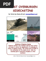 Blast SideCasting in Surface Coal Mines