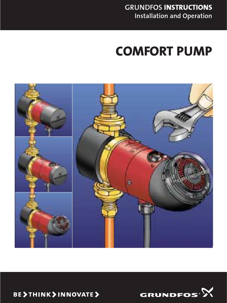 Grundfos Comfort Pump Installation Pdf Pdf Water Heating Pump