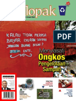 KELOPAK. Sumber Informasi Kelola Sampah Dengan Bijak. Edisi Perdana Tahun 2013. Menyiasati Ongkos Pengelolaan Sampah