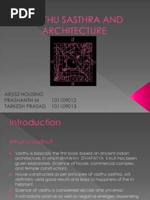 Vasthu Sasthra And Architecture Pptx Sun Earth