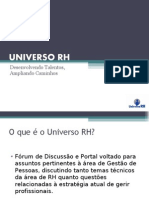 Apresentação Universo RH - Versão XP