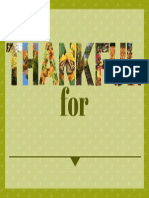 Thankful For Green PDF