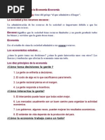 10 Principios de La Economia