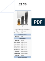 .22 CB Cartridge Details